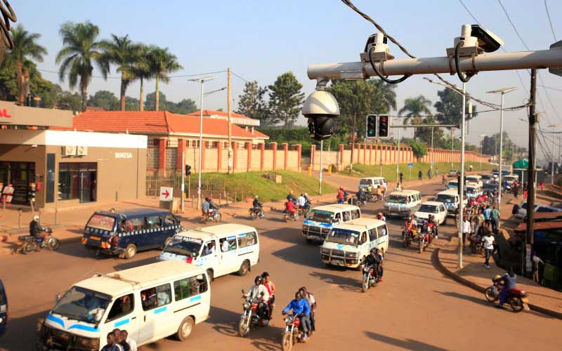 Traffic cameras in Uganda